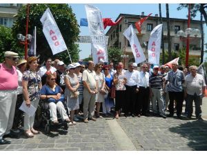 Mersinde Sivas Olayları Protesto Edildi