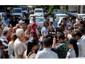 Antalya’da Belediye Çalışanlarından Eylem