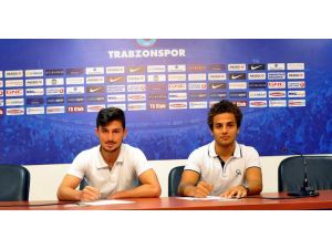Trabzonspor Mertcan Ve Oğuzhan Acar İle Profesyonel Sözleşme İmzaladı