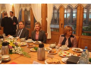 İngiltere Uluslararası Kalkınma Bakanı Greenıng Gaziantep’te