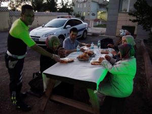 Yozgat’ta Sürücüler Ceza İçin Değil İftar İçin Durduruldu