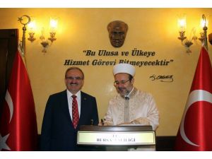 Diyanet İşleri Başkanı Görmez: “Kimse Kimsesiz Kalmasın”