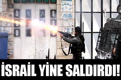 İsrail yine bombaladı 