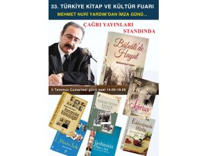 Edebiyatçı Mehmet Nuri Yardım’dan İmza Günü