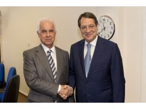 Eroğlu, Anastasiadis’le Görüştü