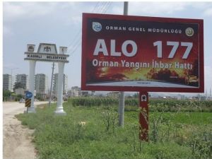 Orman Yangınlarıyla “Bilboard”lı Mücadele
