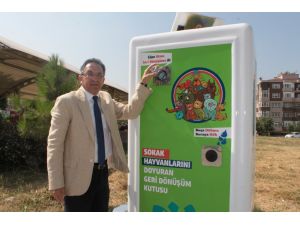 (Özel Haber) Sokak Hayvanlarına Akıllı Mamamatik