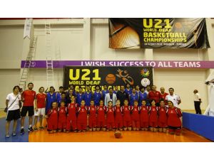 Dünya 21 Yaş Altı İşitme Engelliler Basketbol Şampiyonasında Çifte Zafer