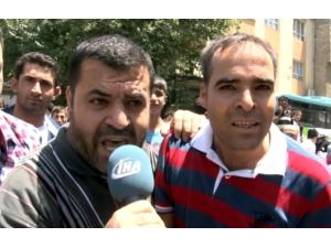 Eylemcinin Tepkisi Gülümsetti
