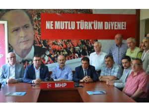 Eskişehirde Chp’den Mhp’ye Cumhurbaşkanlığı Seçimi Ziyareti