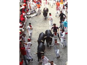 San Fermin Boğa Festivali’nin İlk Gününde 4 Kişi Yaralandı