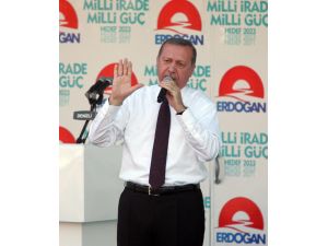 Cumhurbaşkanı Adayı Ve Başbakan Erdoğan Denizlide