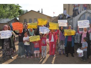 Suşehri’nde Köylülerden Su Eylemi