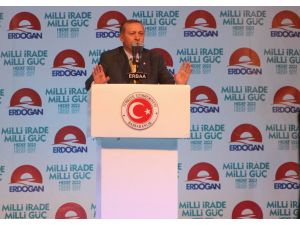Başbakan Erdoğan Erbaada Halka Hitap Etti