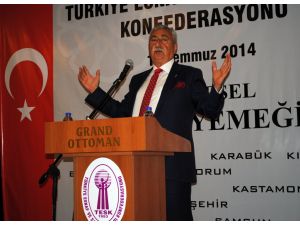 Palandöken Amasya’da Konuştu