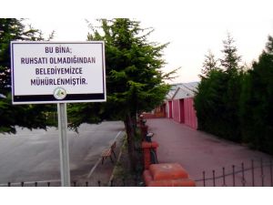 Bolu Belediyesi 4 Eğitim Kurumunu Mühürledi