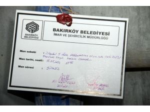 O İnşaatlar Mühürlendi