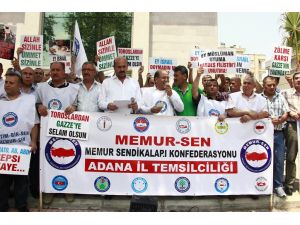 İsrailin Gazze Saldırısı Protesto Edildi