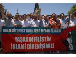 Diyarbakır’da İsrail Protestosu