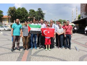 Edirne Anadolu Gençlik Derneği’den Gazze Eylemi