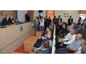 Çatı Adayı İhsanoğlu Etso’da Konuştu