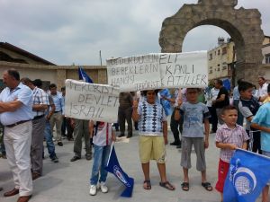 Hatayda İsrail Protestosu