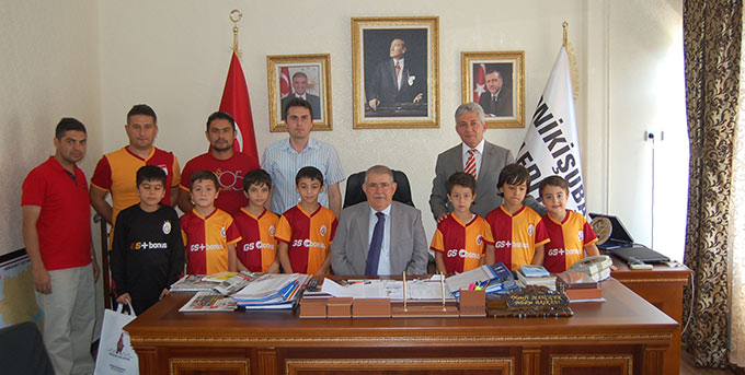 Galatasaray’dan Başkan Mahçiçek’e ziyaret