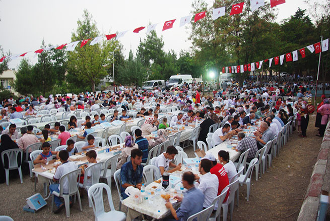 Dumlupınar’da Muhteşem İftar