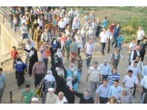 Cizre’de Suriye Sınırında Nöbet Çadırı Kuruldu