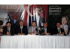 İhsanoğlu’na İzmirden Destek Çağrısı