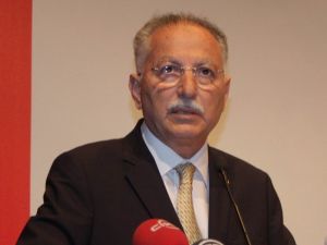 İhsanoğlu Filistin Büyükelçiliğini Ziyaret Etti