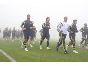 Fenerbahçe Yine Sis Altında Çalıştı