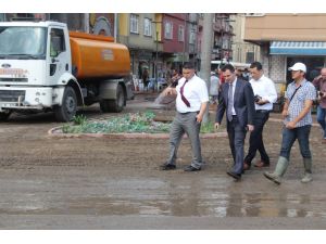 Zonguldak’ta Sel Sularından 50 İş Yeri Zarar Gördü
