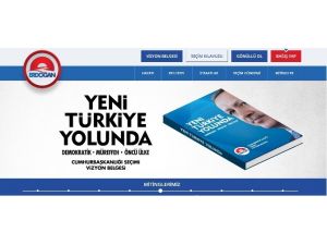 Cumhurbaşkanı Adayı Erdoğan’a Kişisel Site