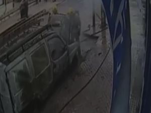 Park Halindeyken Patladı