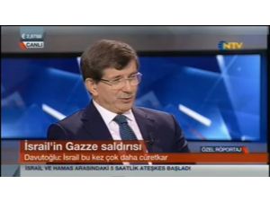Davutoğlu: İsrail Bu Kez...