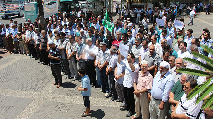 Kahramanmaraş Gazze İçin Tek Yürek Oldu 