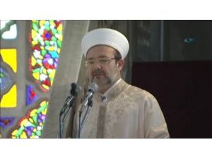 Diyanet İşleri Başkanı Gazze İçin Okudu