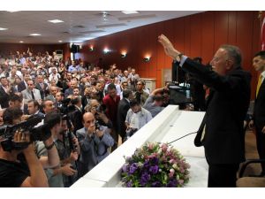 Cumhurbaşkanı Adayı Ekmeleddin İhsanoğlu, Konyada Konuştu