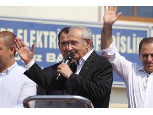 Chp Lideri Kılıçdaroğlu Ayvalıkta Halka Hitap Etti