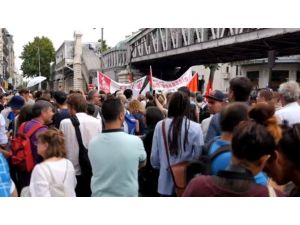 Fransa İsrail Katliamını Protesto Bile Ettirmedi: 60 Gözaltı