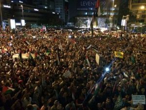 İstanbul Gazze İçin Ayakta