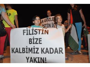Sarıyer’de Gazzeye Destek, İsraile Tepki Yürüyüşü