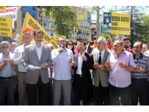 Rize’de Filistine Destek, İsraile Nefret Sesleri Yükseldi