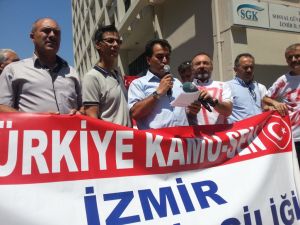 Kamu-sen’den İsraile Protesto