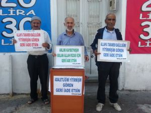 Parayla Eylemci Topladı