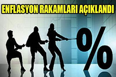Enflasyon rakamları açıklandı 