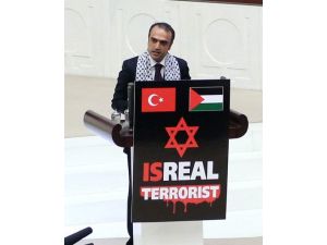 Tbmm Genel Kurulunda İsrail Protestosu