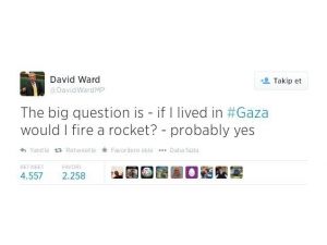 İngiliz Vekilden Gazze Çıkışı