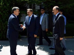 Bakan Eroğlundan Başkan Akyürek’e Ziyaret